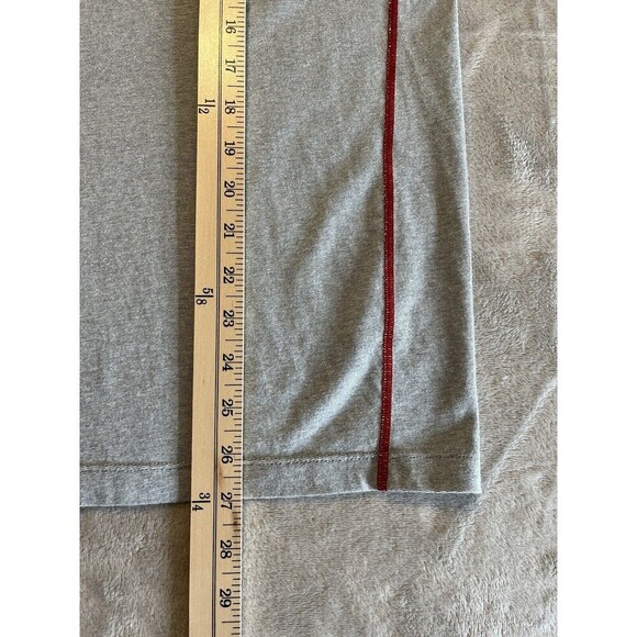 Cloudveil Shirt Men’s L Large Gray 1/4 Zip Base Layer Cotton Blend Long Sleeve - Picture 5 of 7